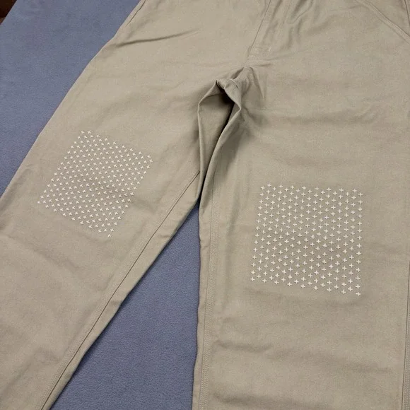 NWT Nike Life Carpenter Parachute Cargo Jeans Pants Men's 34x32 Brown Khaki $140